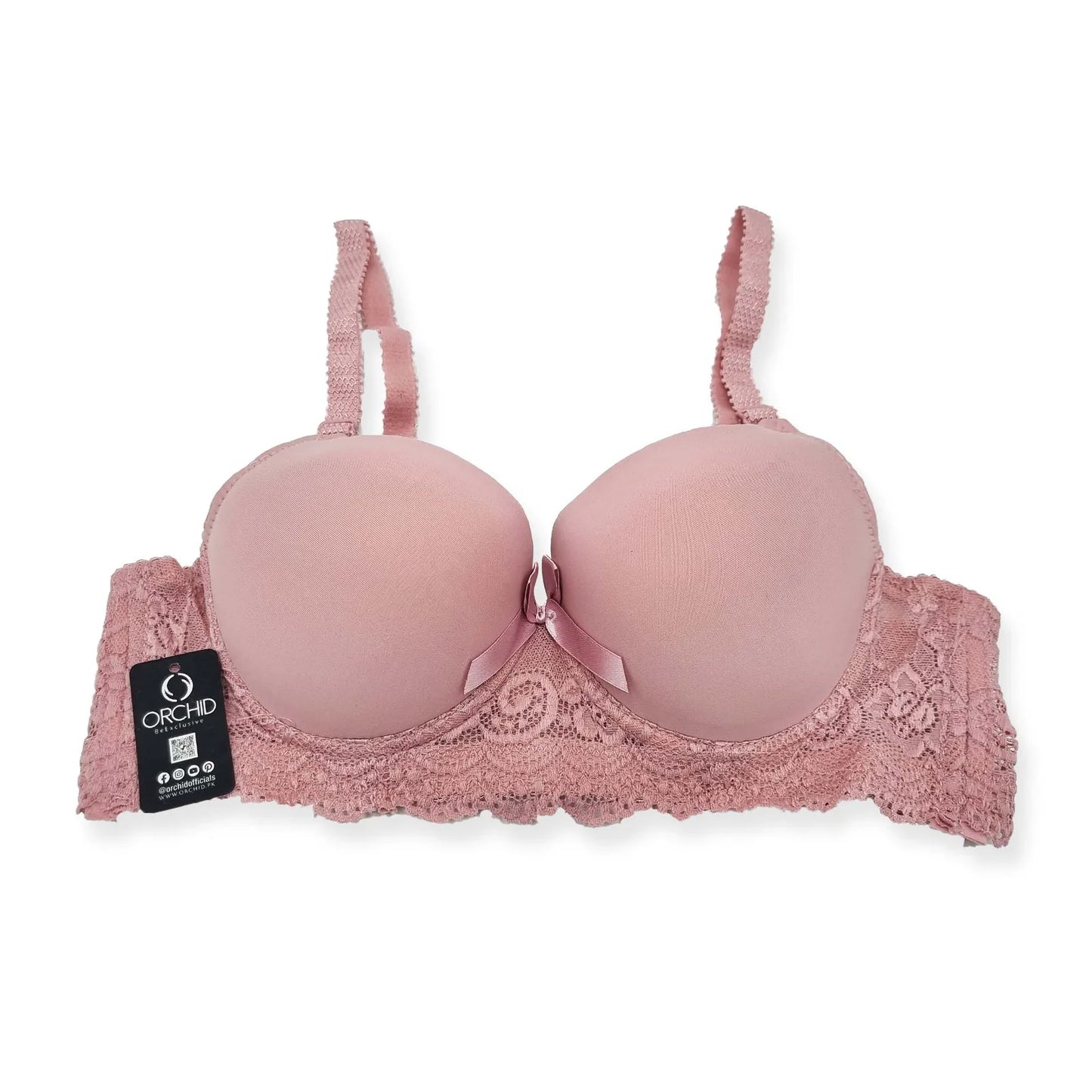 Breathable Lace Wireless Padded Bra