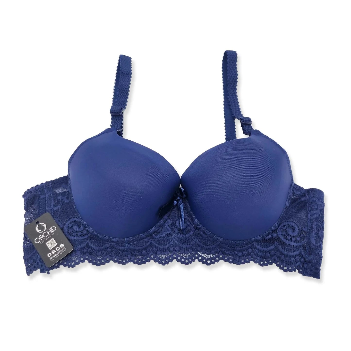 Breathable Lace Wireless Padded Bra